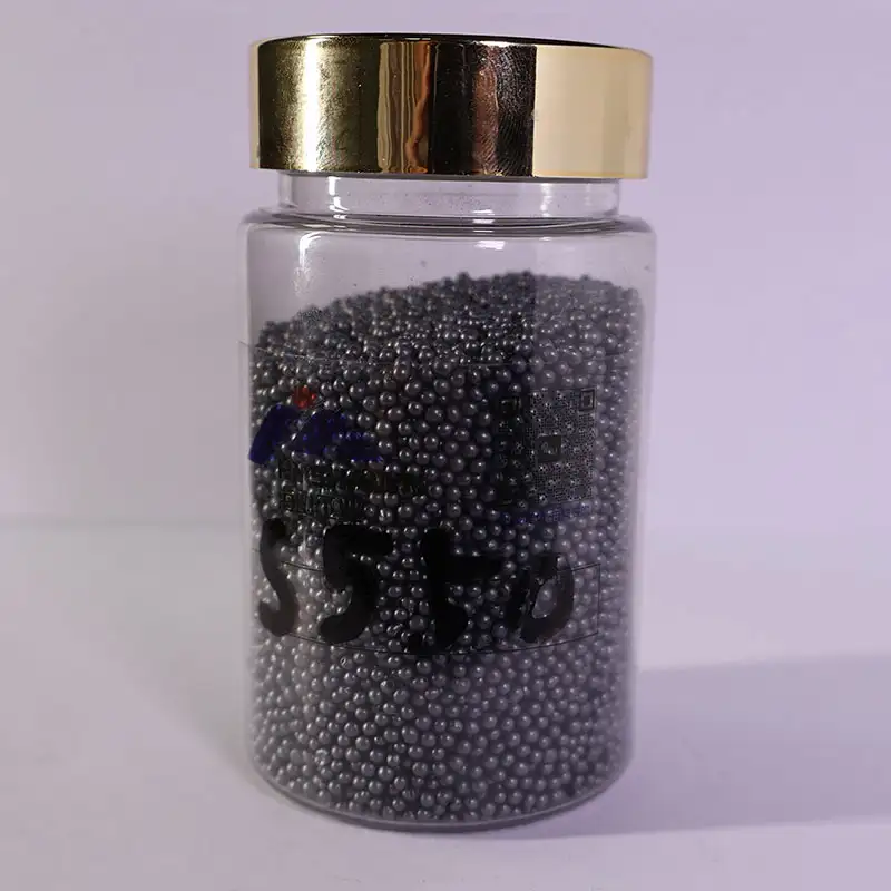 Wear-resistant steel shot production